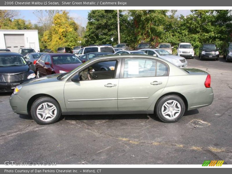 Silver Green Metallic / Cashmere Beige 2006 Chevrolet Malibu LS Sedan