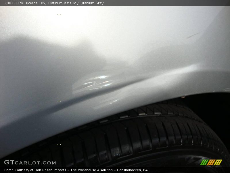 Platinum Metallic / Titanium Gray 2007 Buick Lucerne CXS
