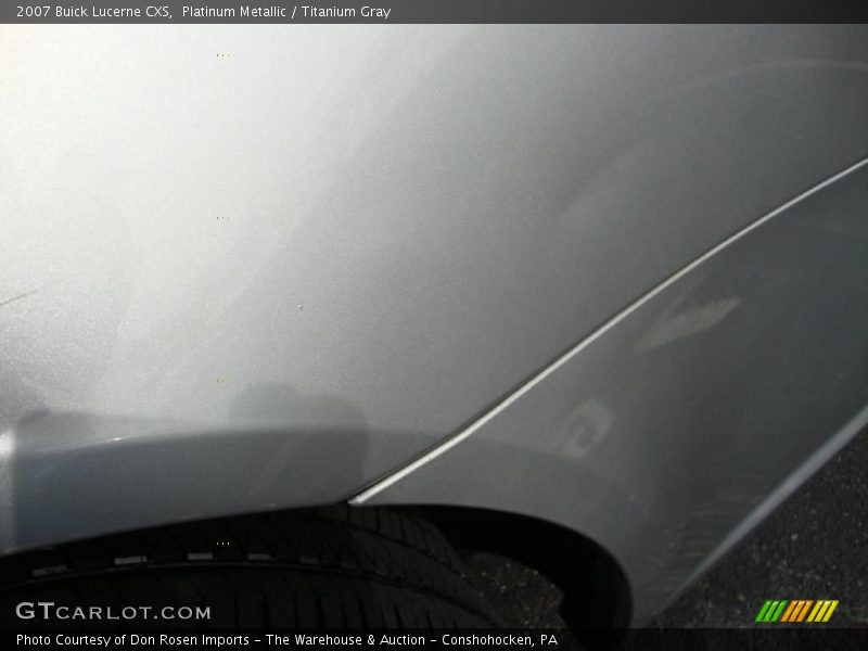 Platinum Metallic / Titanium Gray 2007 Buick Lucerne CXS