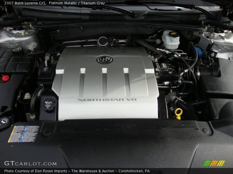 Platinum Metallic / Titanium Gray 2007 Buick Lucerne CXS