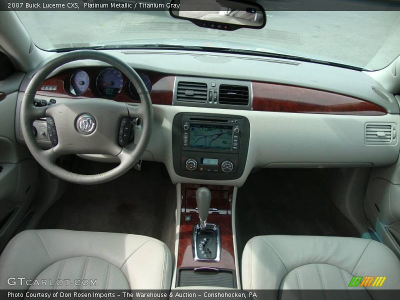 Platinum Metallic / Titanium Gray 2007 Buick Lucerne CXS
