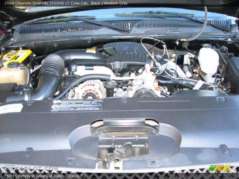Black / Medium Gray 2004 Chevrolet Silverado 2500HD LT Crew Cab