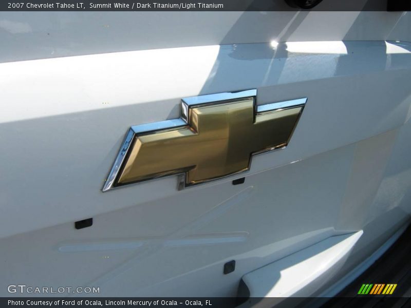 Summit White / Dark Titanium/Light Titanium 2007 Chevrolet Tahoe LT