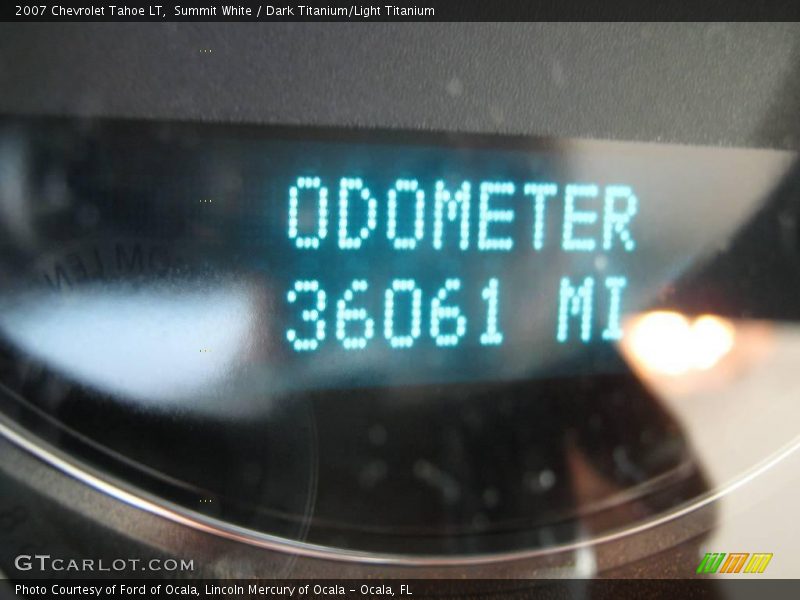 Summit White / Dark Titanium/Light Titanium 2007 Chevrolet Tahoe LT