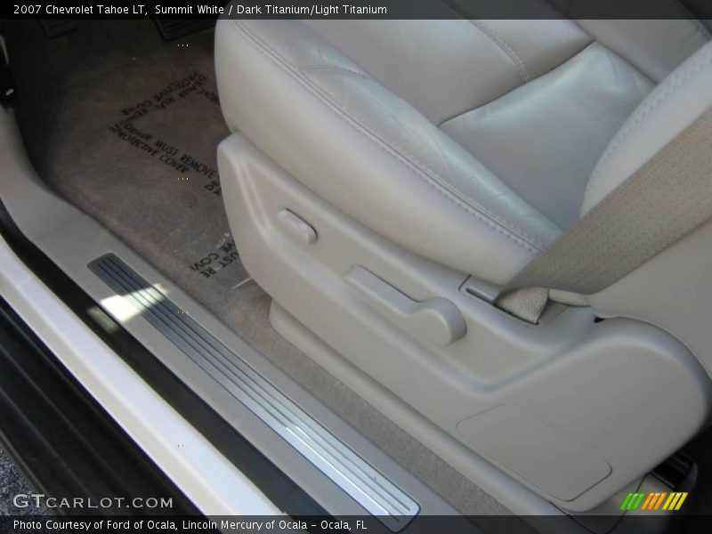 Summit White / Dark Titanium/Light Titanium 2007 Chevrolet Tahoe LT