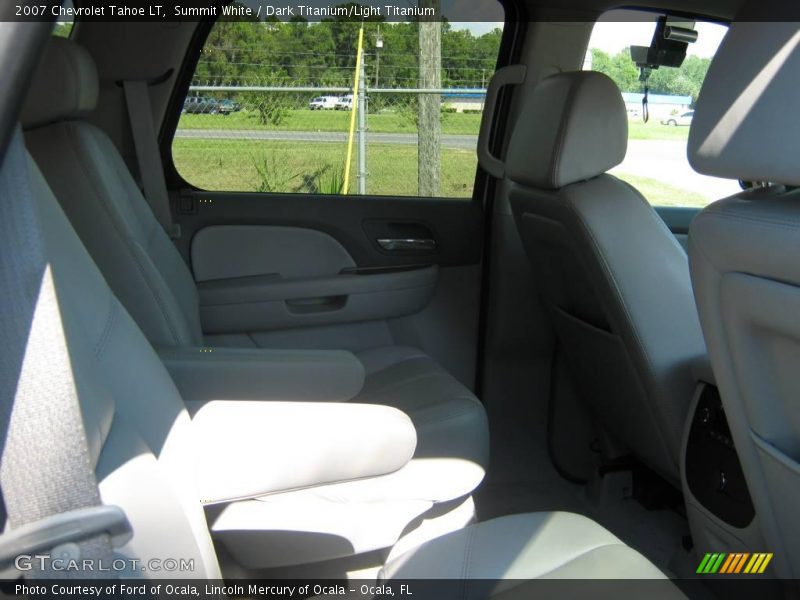 Summit White / Dark Titanium/Light Titanium 2007 Chevrolet Tahoe LT