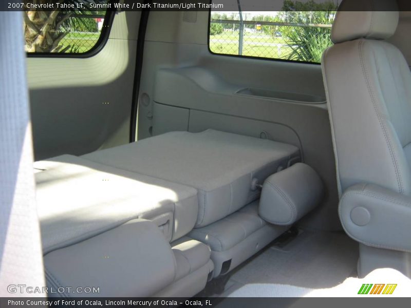Summit White / Dark Titanium/Light Titanium 2007 Chevrolet Tahoe LT