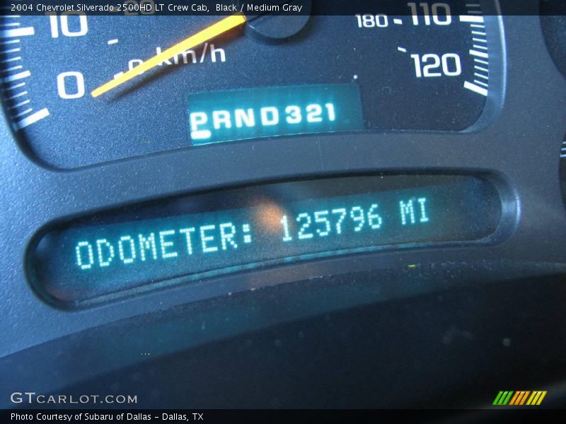 Black / Medium Gray 2004 Chevrolet Silverado 2500HD LT Crew Cab