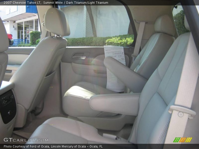Summit White / Dark Titanium/Light Titanium 2007 Chevrolet Tahoe LT