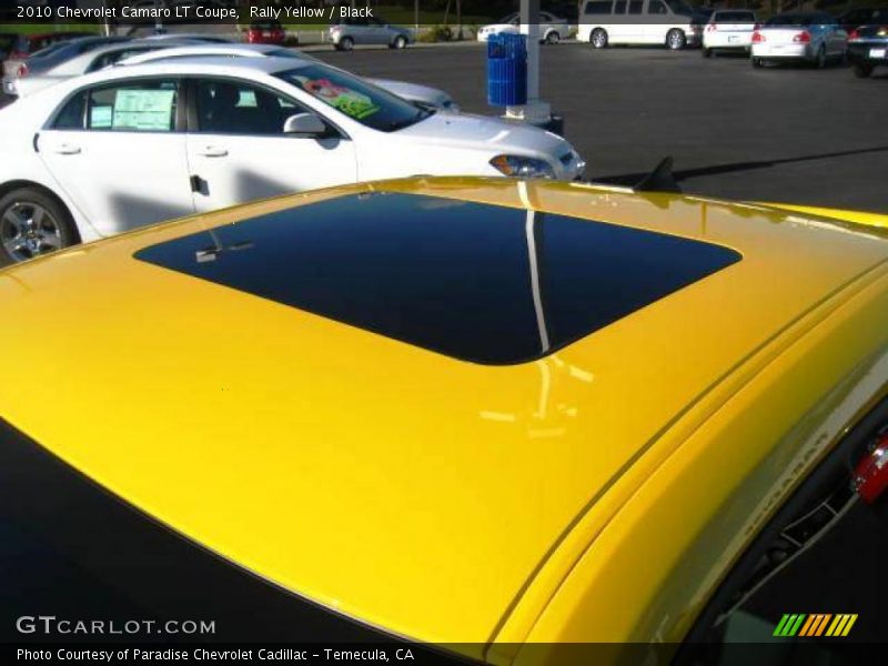 Rally Yellow / Black 2010 Chevrolet Camaro LT Coupe