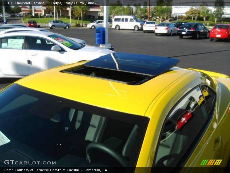 Rally Yellow / Black 2010 Chevrolet Camaro LT Coupe