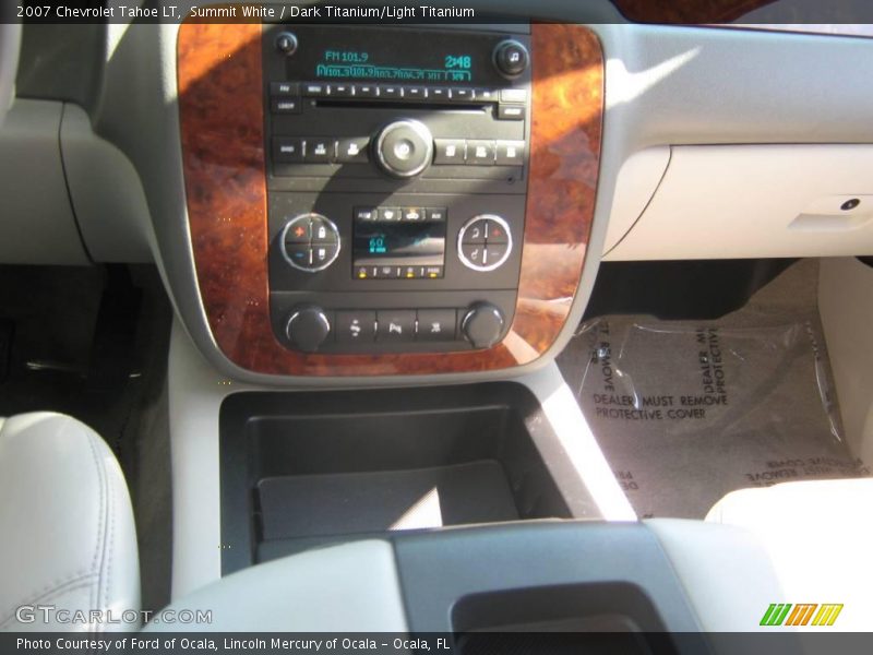 Summit White / Dark Titanium/Light Titanium 2007 Chevrolet Tahoe LT