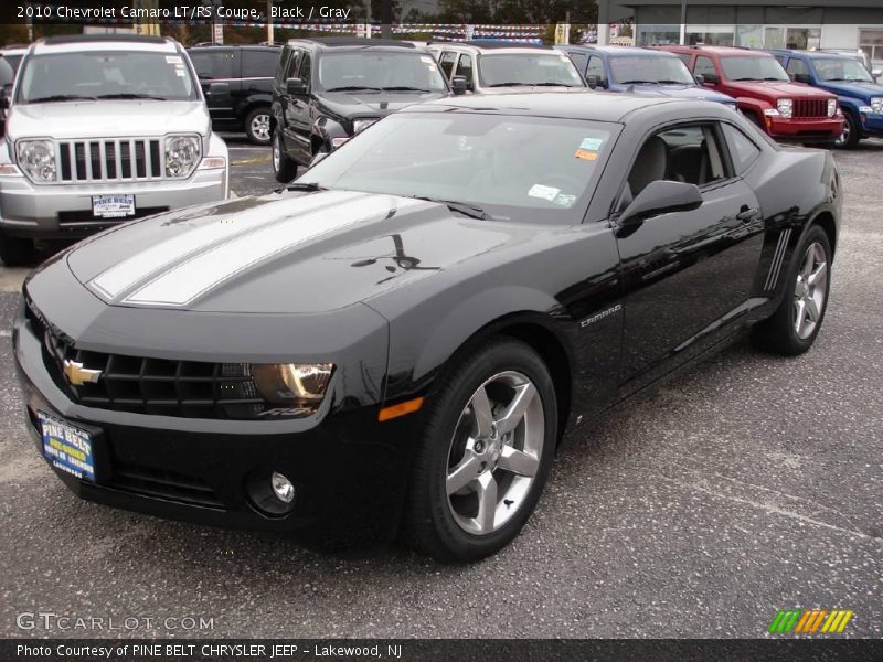 Black / Gray 2010 Chevrolet Camaro LT/RS Coupe