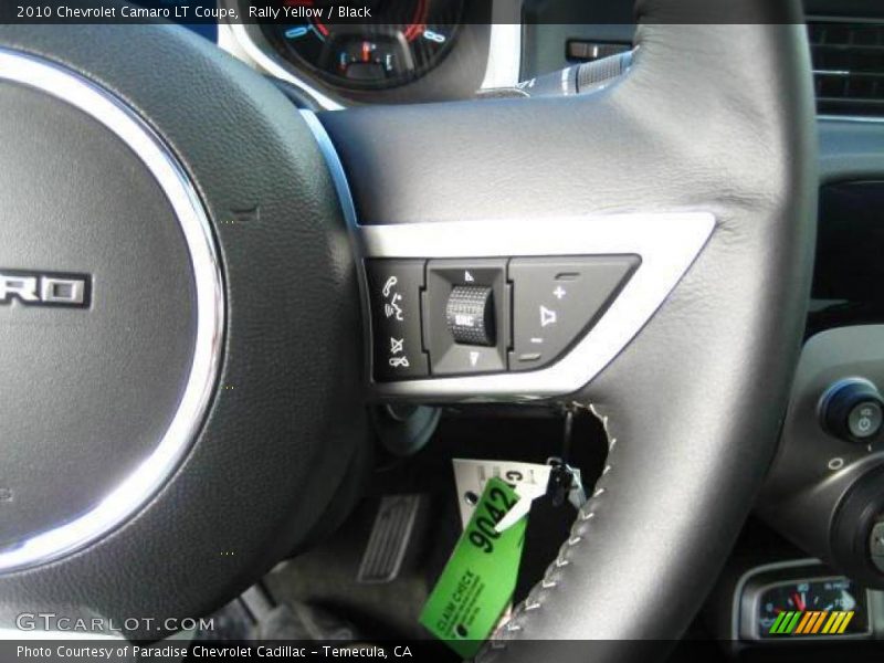 Rally Yellow / Black 2010 Chevrolet Camaro LT Coupe