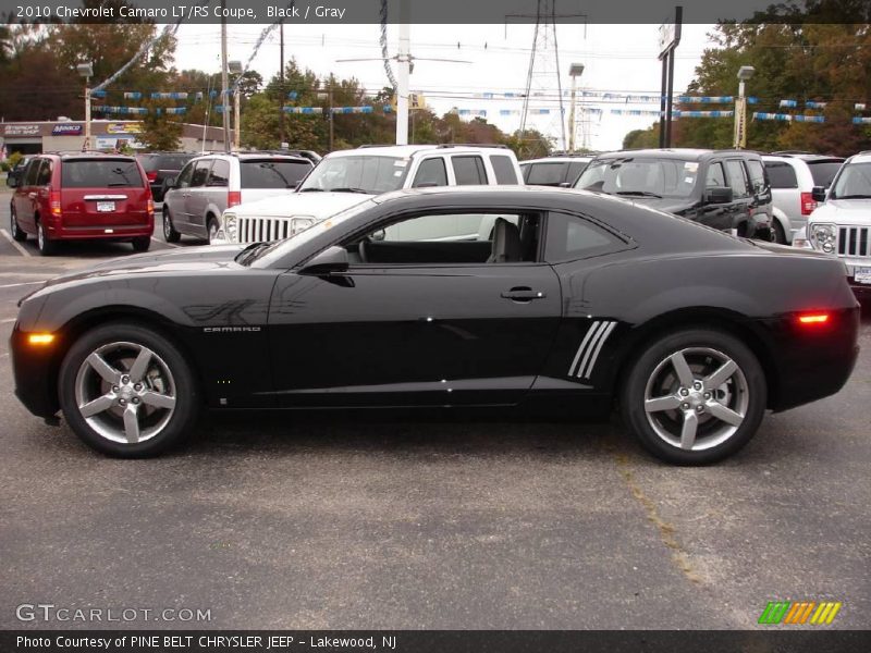 Black / Gray 2010 Chevrolet Camaro LT/RS Coupe
