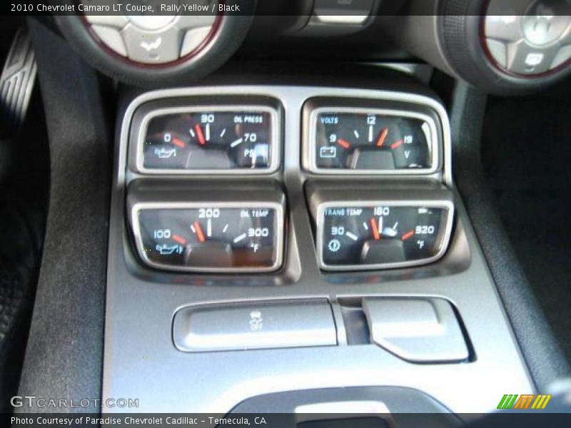 Rally Yellow / Black 2010 Chevrolet Camaro LT Coupe