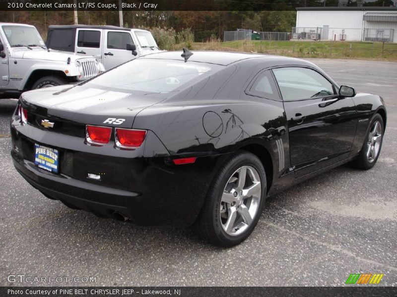 Black / Gray 2010 Chevrolet Camaro LT/RS Coupe