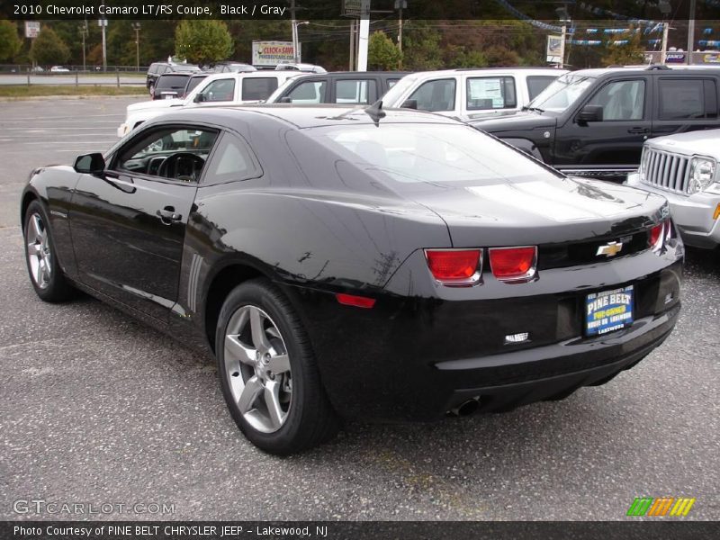 Black / Gray 2010 Chevrolet Camaro LT/RS Coupe