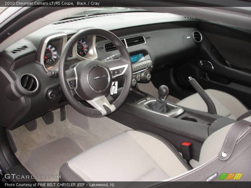 Black / Gray 2010 Chevrolet Camaro LT/RS Coupe