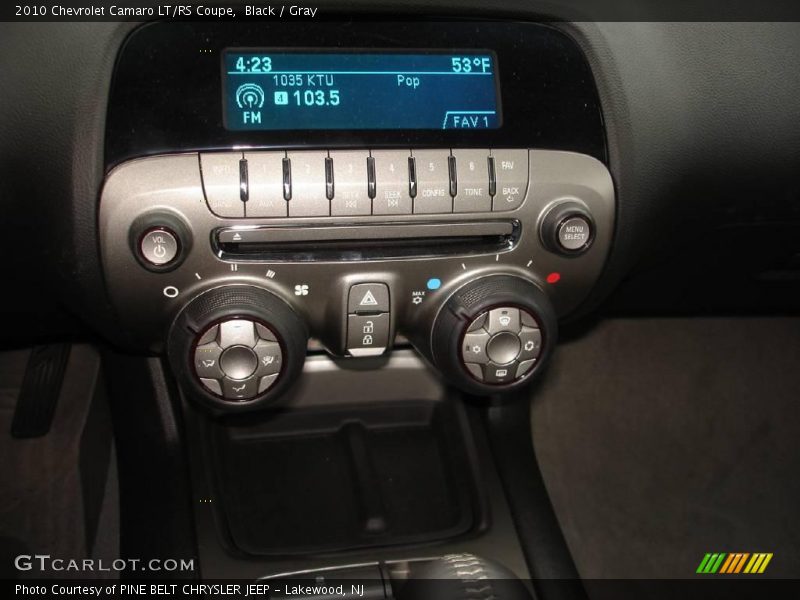 Black / Gray 2010 Chevrolet Camaro LT/RS Coupe