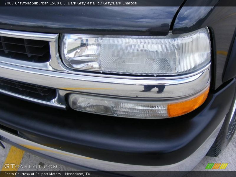Dark Gray Metallic / Gray/Dark Charcoal 2003 Chevrolet Suburban 1500 LT