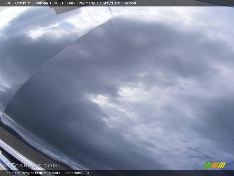 Dark Gray Metallic / Gray/Dark Charcoal 2003 Chevrolet Suburban 1500 LT