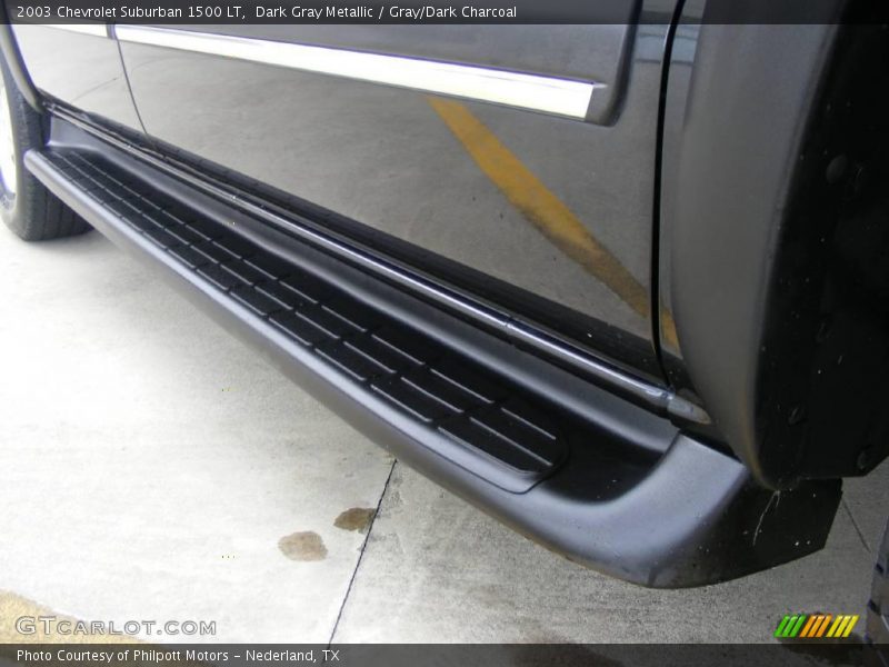 Dark Gray Metallic / Gray/Dark Charcoal 2003 Chevrolet Suburban 1500 LT