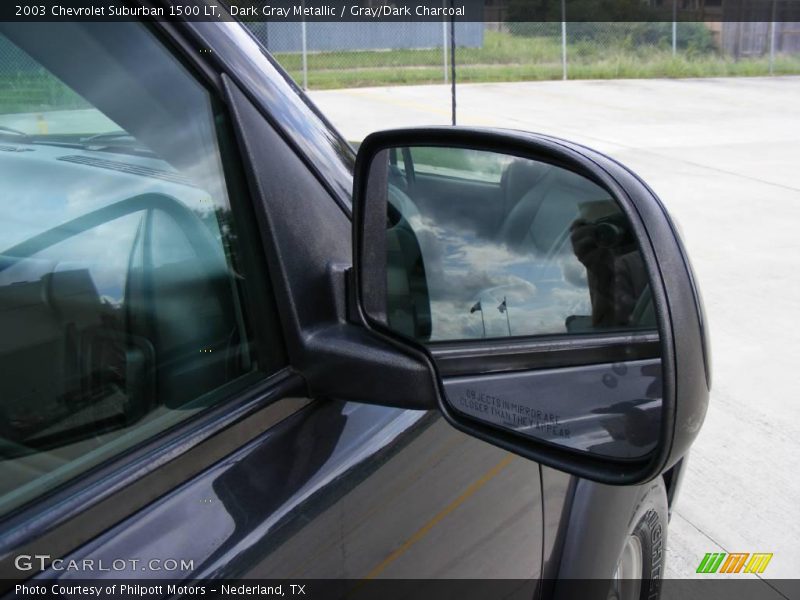 Dark Gray Metallic / Gray/Dark Charcoal 2003 Chevrolet Suburban 1500 LT