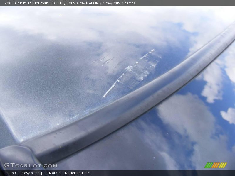 Dark Gray Metallic / Gray/Dark Charcoal 2003 Chevrolet Suburban 1500 LT