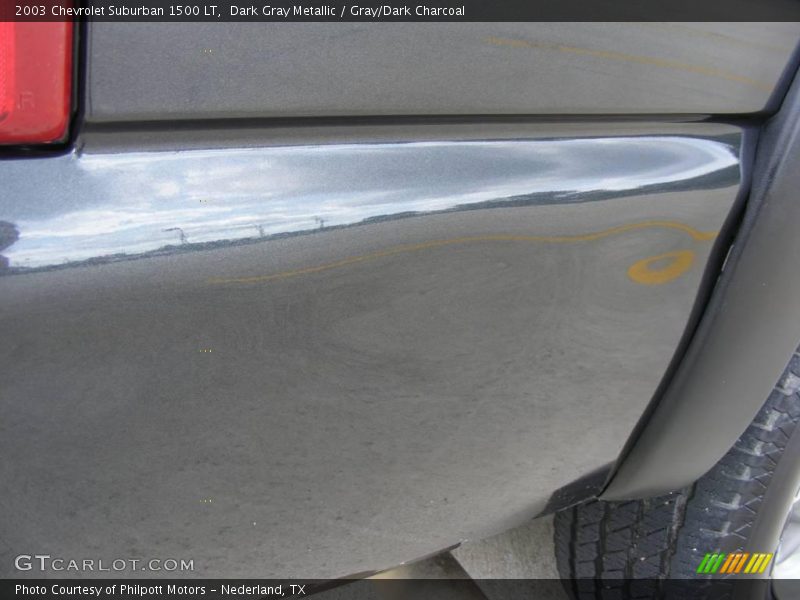 Dark Gray Metallic / Gray/Dark Charcoal 2003 Chevrolet Suburban 1500 LT