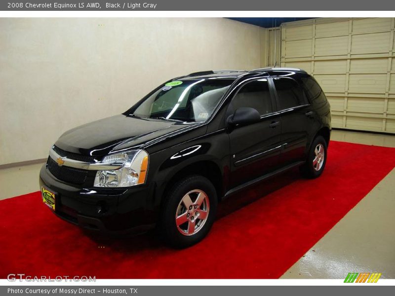 Black / Light Gray 2008 Chevrolet Equinox LS AWD