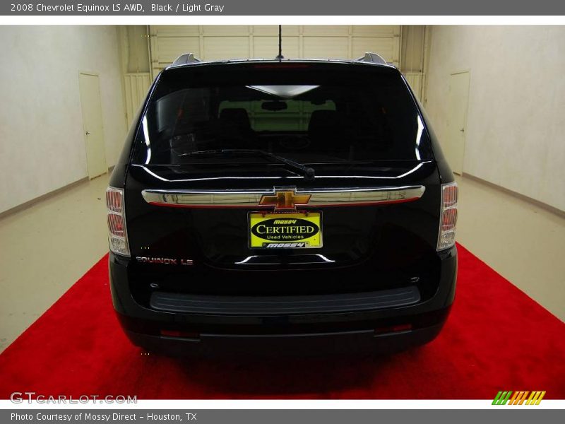 Black / Light Gray 2008 Chevrolet Equinox LS AWD