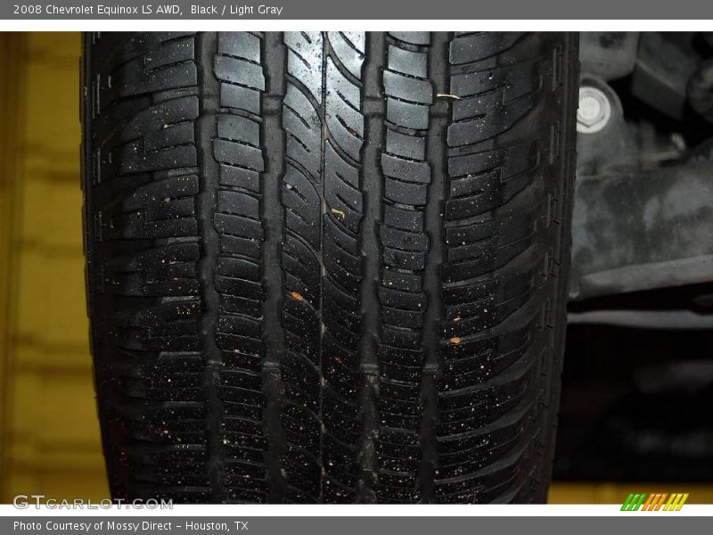 Black / Light Gray 2008 Chevrolet Equinox LS AWD