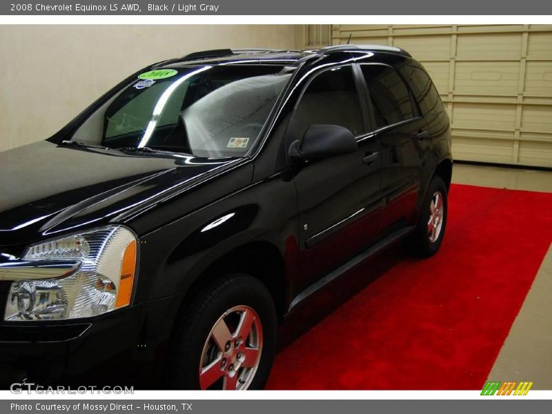 Black / Light Gray 2008 Chevrolet Equinox LS AWD