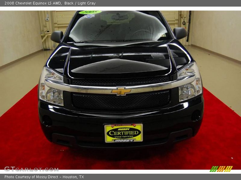 Black / Light Gray 2008 Chevrolet Equinox LS AWD