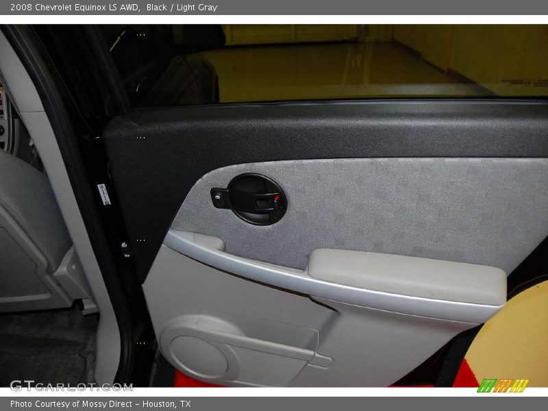Black / Light Gray 2008 Chevrolet Equinox LS AWD