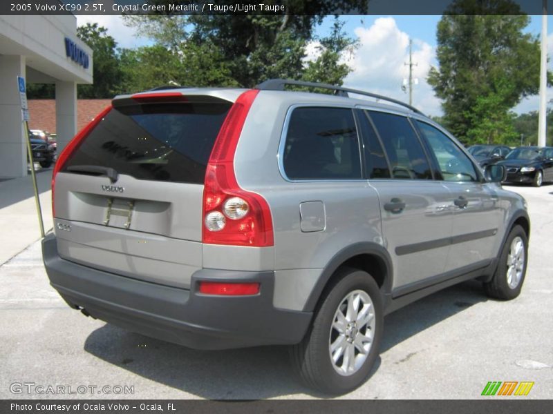 Crystal Green Metallic / Taupe/Light Taupe 2005 Volvo XC90 2.5T