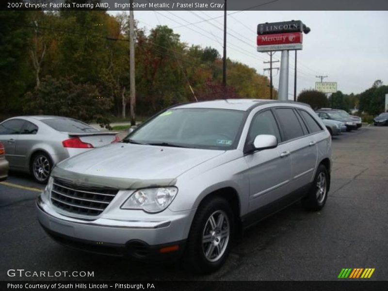 Bright Silver Metallic / Pastel Slate Gray 2007 Chrysler Pacifica Touring AWD