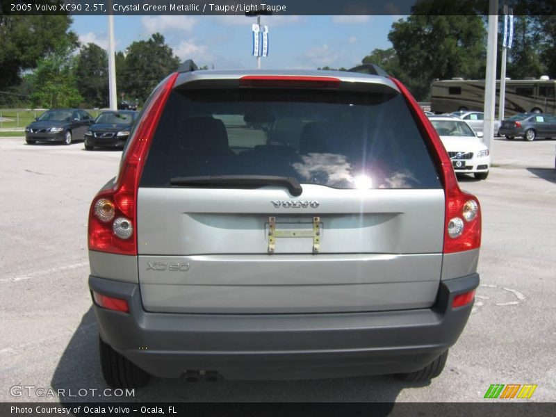 Crystal Green Metallic / Taupe/Light Taupe 2005 Volvo XC90 2.5T