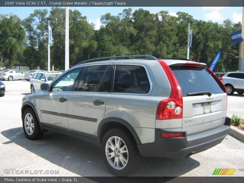 Crystal Green Metallic / Taupe/Light Taupe 2005 Volvo XC90 2.5T