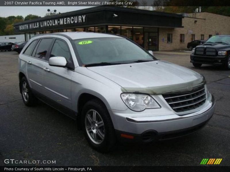 Bright Silver Metallic / Pastel Slate Gray 2007 Chrysler Pacifica Touring AWD