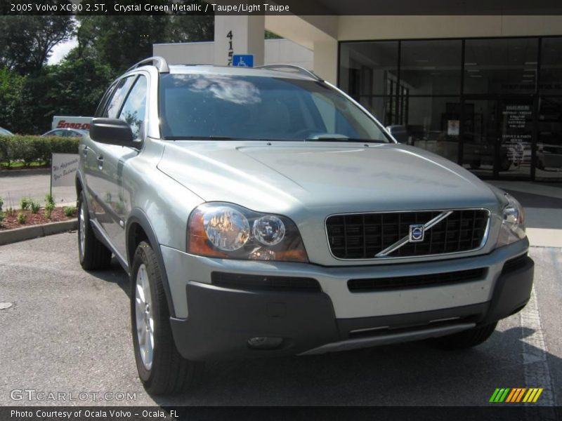 Crystal Green Metallic / Taupe/Light Taupe 2005 Volvo XC90 2.5T