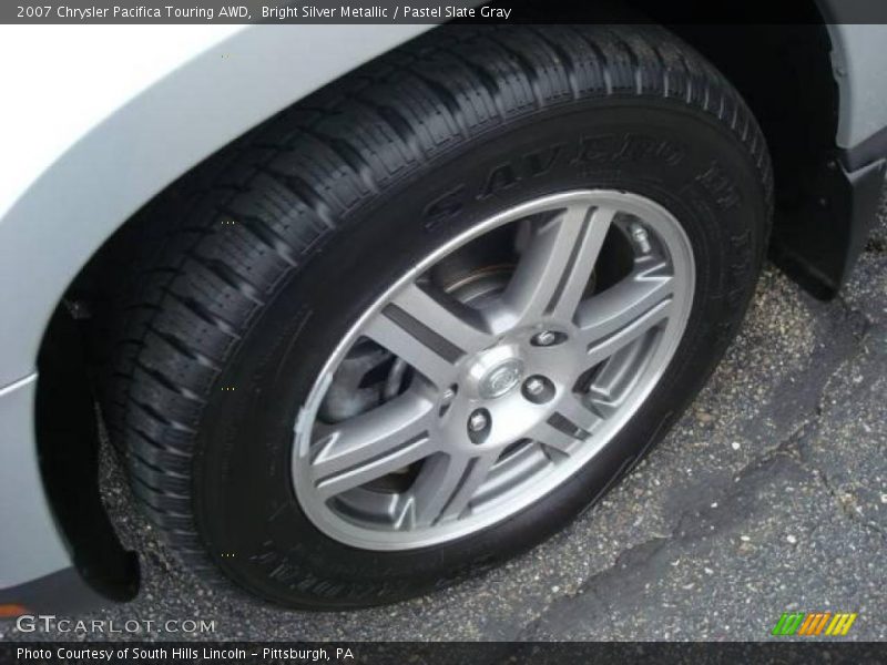 Bright Silver Metallic / Pastel Slate Gray 2007 Chrysler Pacifica Touring AWD