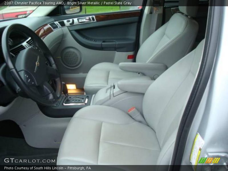 Bright Silver Metallic / Pastel Slate Gray 2007 Chrysler Pacifica Touring AWD