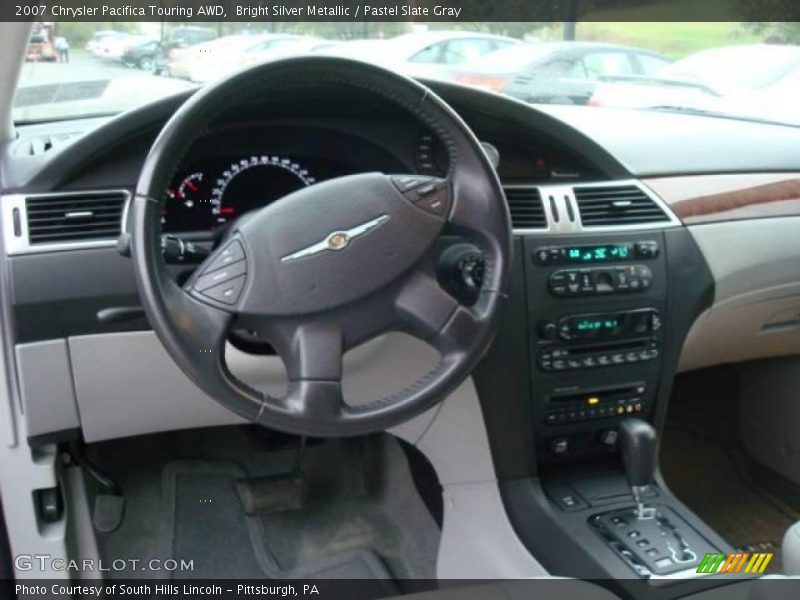 Bright Silver Metallic / Pastel Slate Gray 2007 Chrysler Pacifica Touring AWD