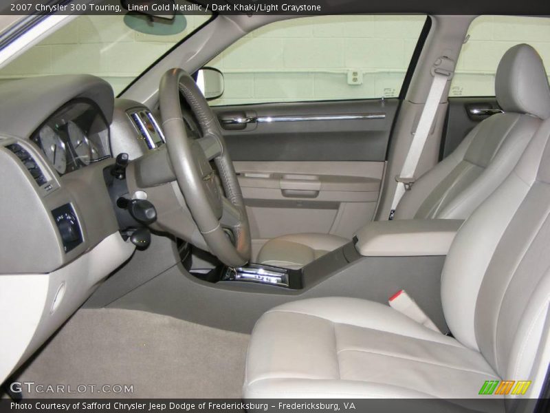 Linen Gold Metallic / Dark Khaki/Light Graystone 2007 Chrysler 300 Touring