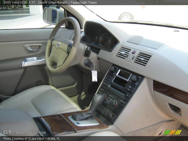 Crystal Green Metallic / Taupe/Light Taupe 2005 Volvo XC90 2.5T