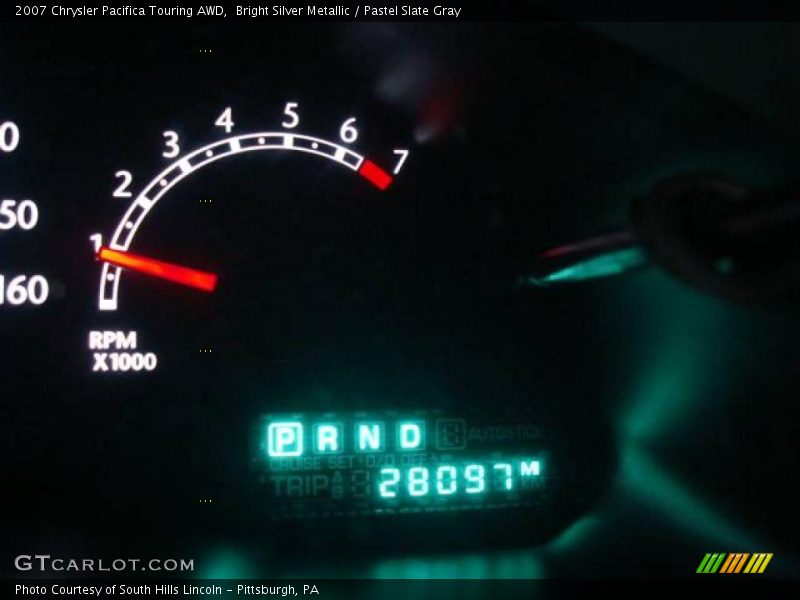 Bright Silver Metallic / Pastel Slate Gray 2007 Chrysler Pacifica Touring AWD