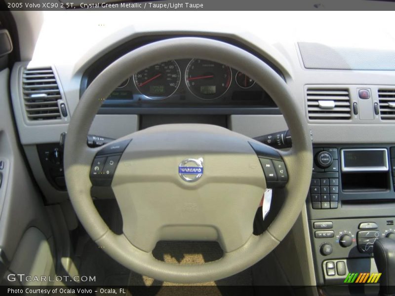 Crystal Green Metallic / Taupe/Light Taupe 2005 Volvo XC90 2.5T