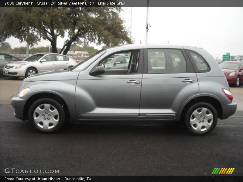 Silver Steel Metallic / Pastel Slate Gray 2008 Chrysler PT Cruiser LX